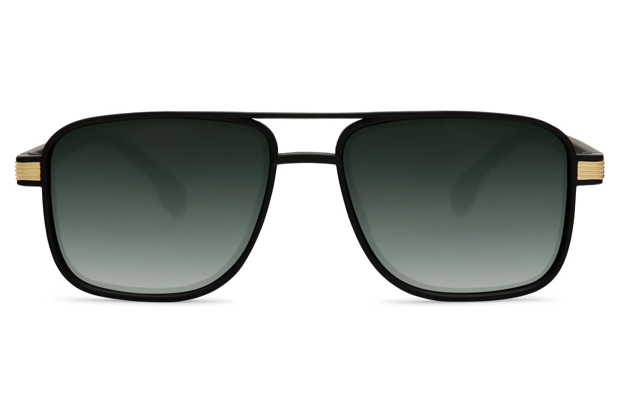 FAME - Divo Noir Mat / Vert Dégradé - Vue face