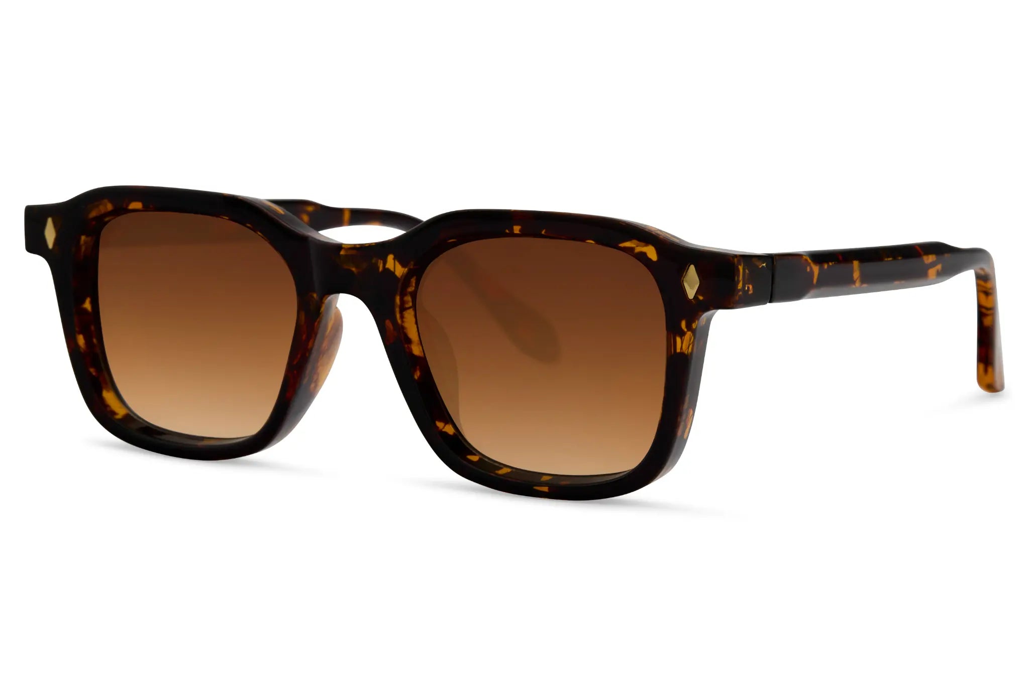FAME Velo 8324 - Ecaille Marron Degrade - Vue de cote
