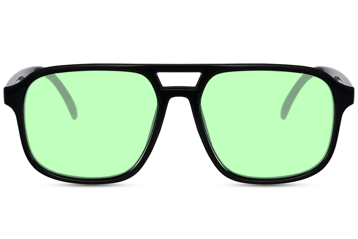 FAME - Navi - Noir / Vert clair - Vue face
