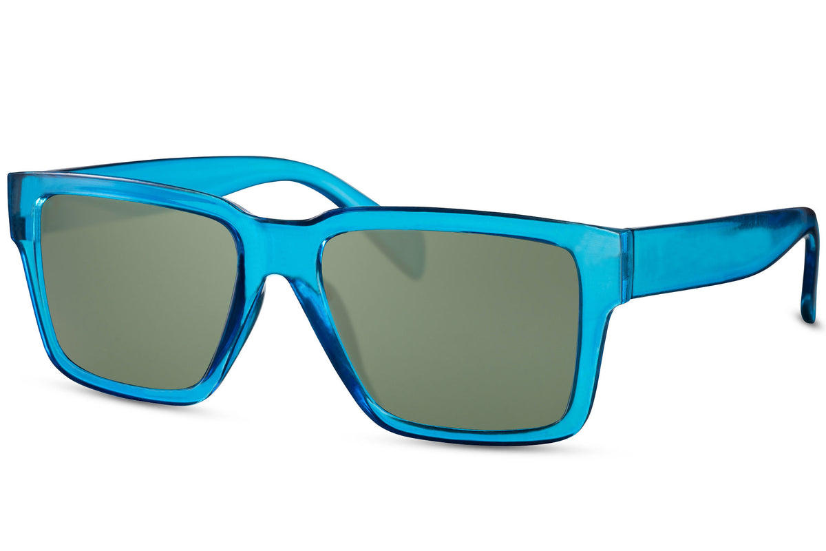 FAME - Flat - Bleu / Vert - Vue côté